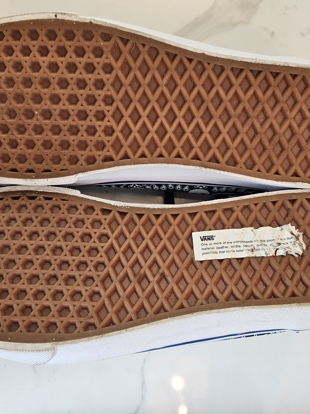 Vans Black & White Flame Old Skool Sneakers - Picture 4 of 4